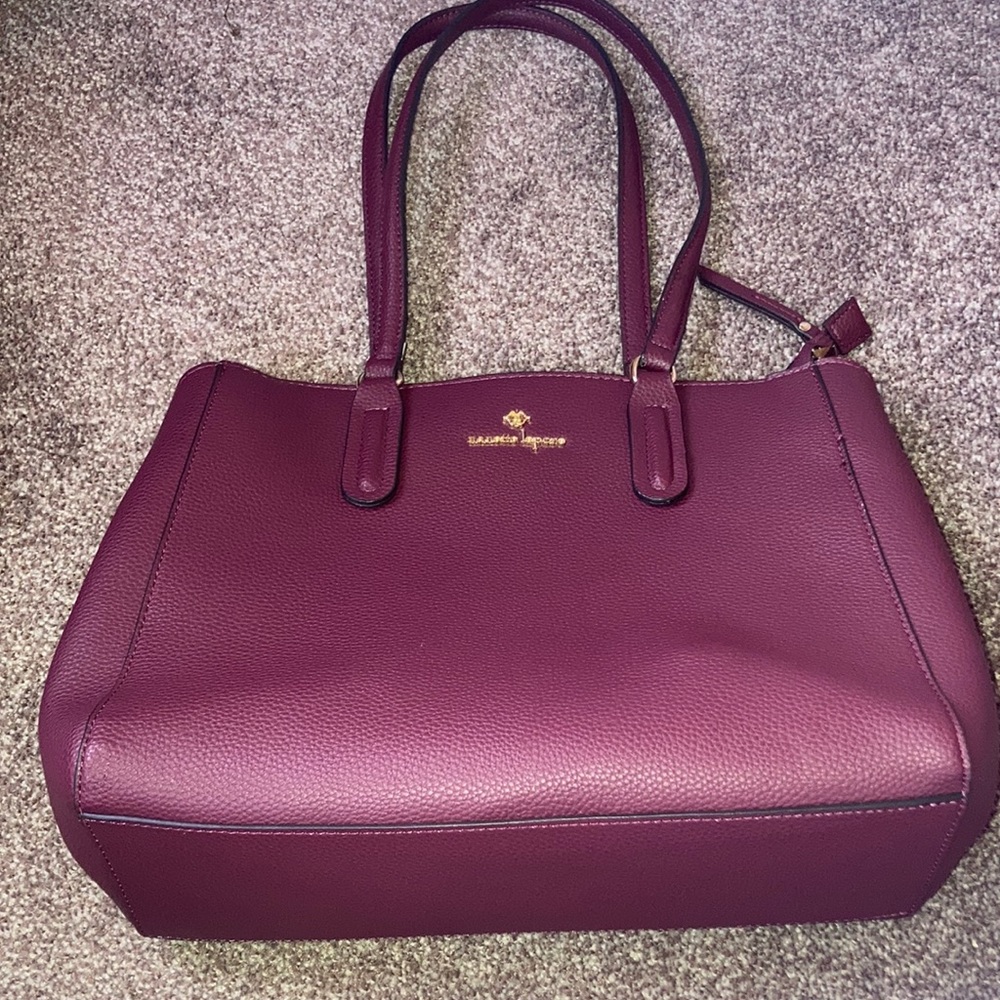 Nanette Lepore Cranberry purse